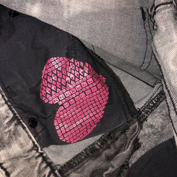 Express paint splatter skinny jeans - Picture 6 of 7